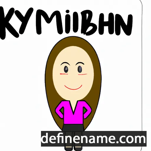 Kimberlyn cartoon