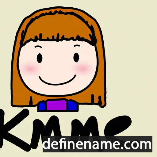 cartoon of the name Kimmie