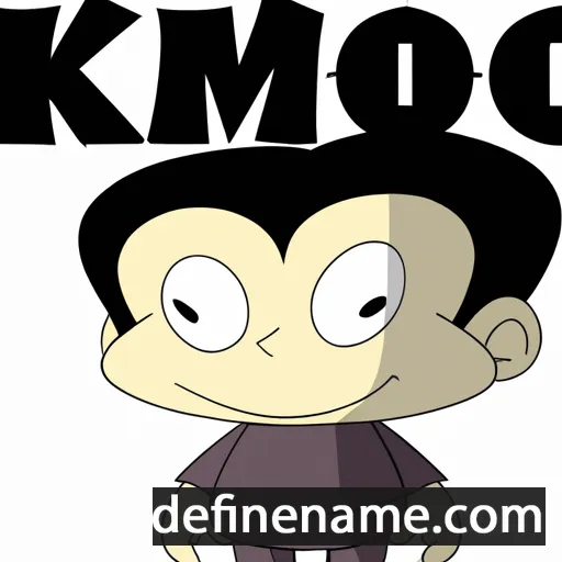 cartoon of the name Kimo