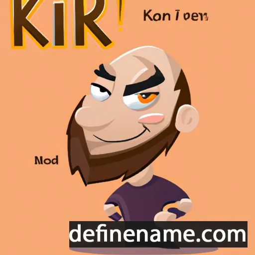 cartoon of the name Kir