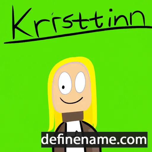 Kirsteen cartoon