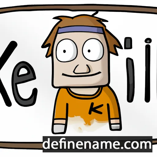 cartoon of the name Kjetil