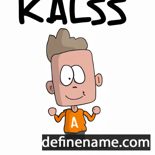 cartoon of the name Klaas