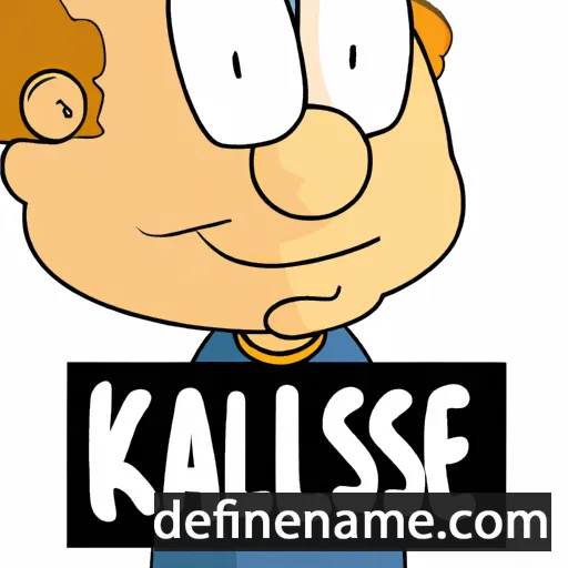 cartoon of the name Klaes