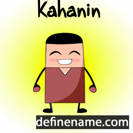 cartoon of the name Klahan