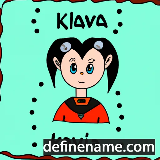 Klava cartoon