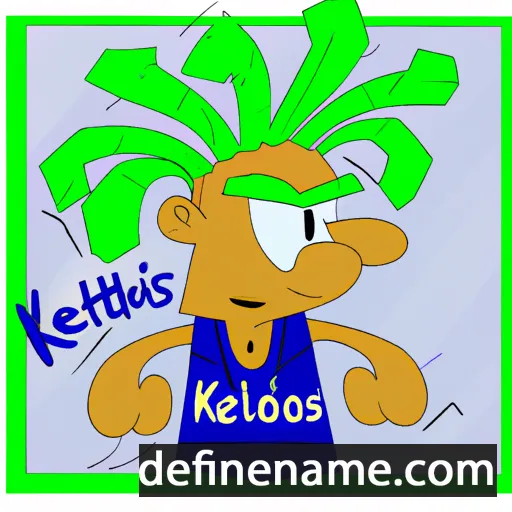 cartoon of the name Kleitos