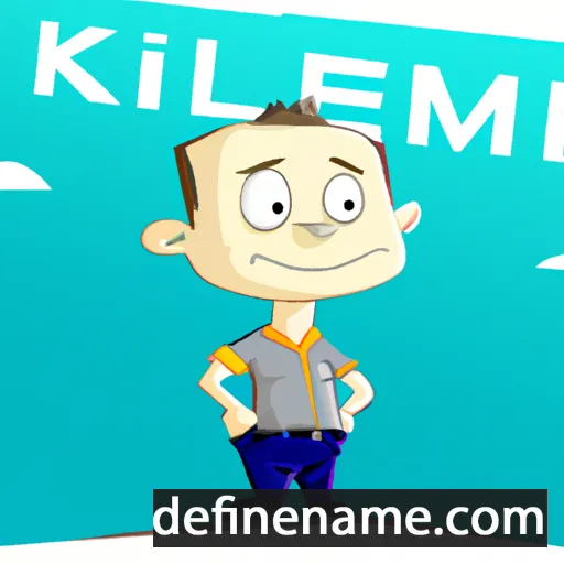 cartoon of the name Kliment