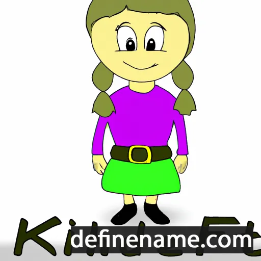 cartoon of the name Klothilde