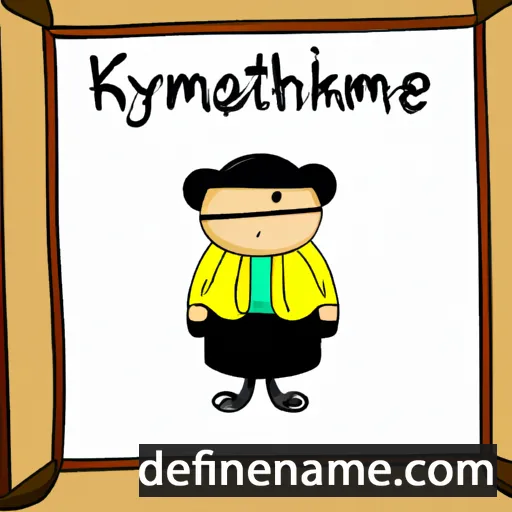 cartoon of the name Klytaimnestra