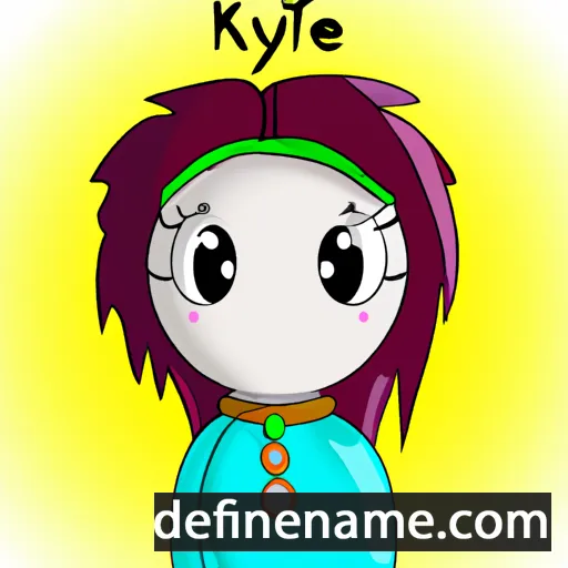 cartoon of the name Klytië