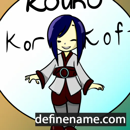 Koharu cartoon