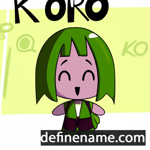 Kokoro cartoon