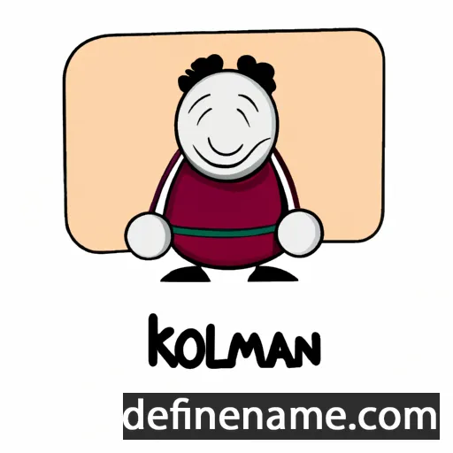 cartoon of the name Koloman