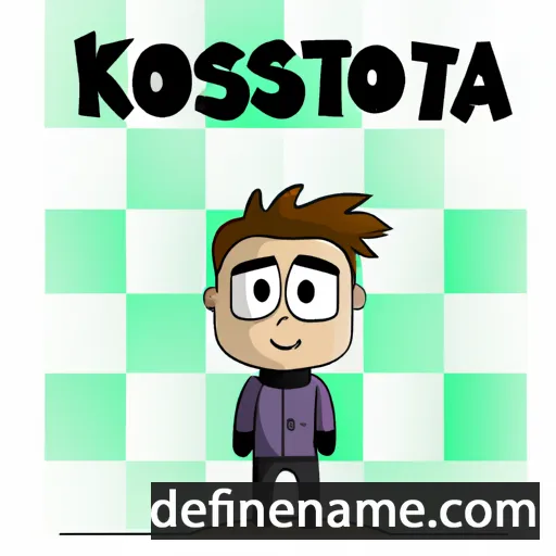 Konsta cartoon