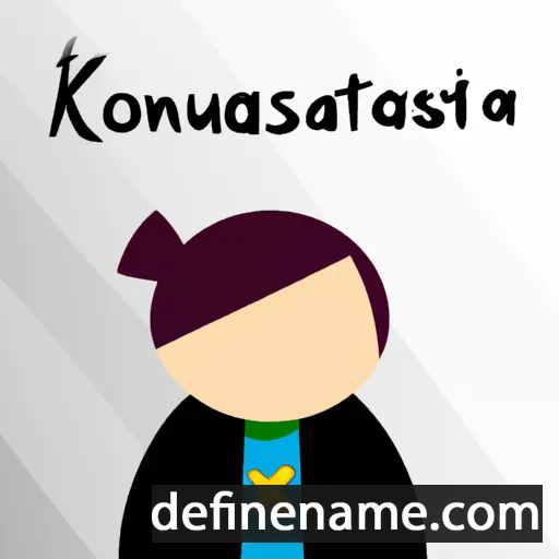 Konstancja cartoon