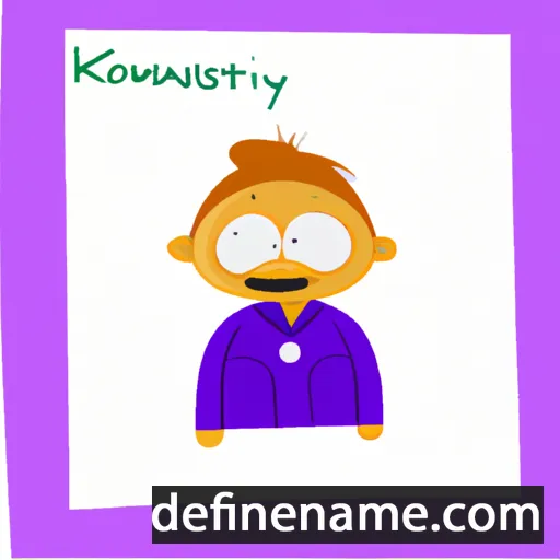 Konstanty cartoon