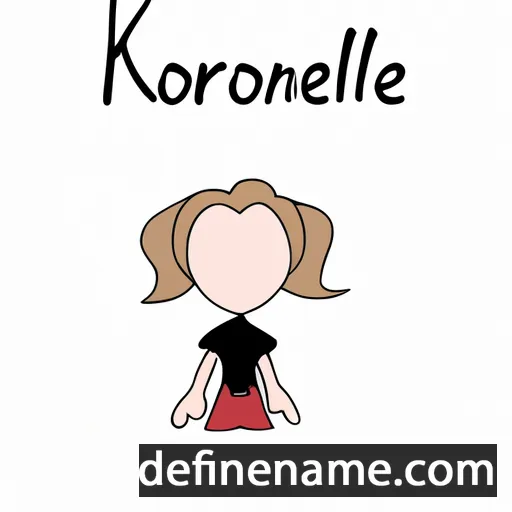 Kornélie cartoon