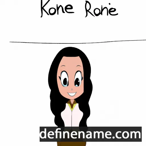 Korrine cartoon