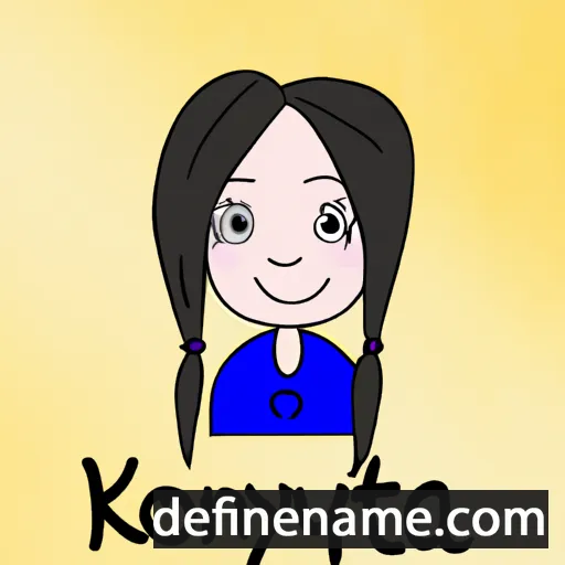 cartoon of the name Kotryna