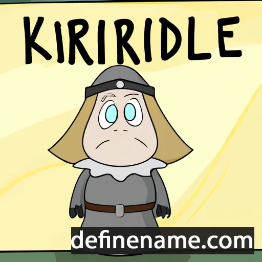 cartoon of the name Kriemhilde