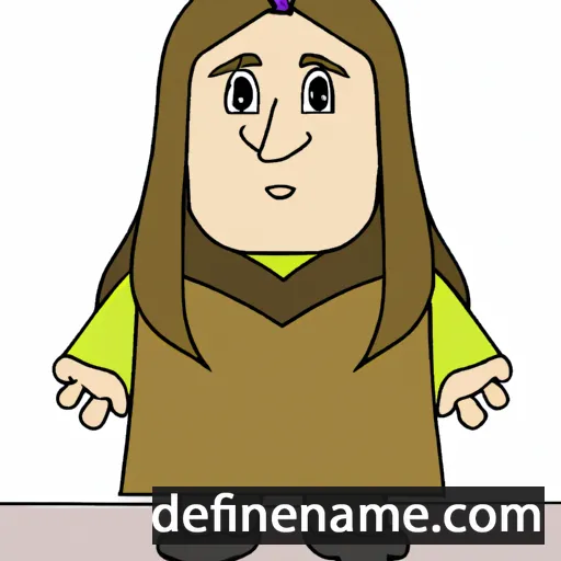 cartoon of the name Kristian