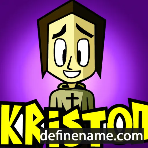 cartoon of the name Kristo