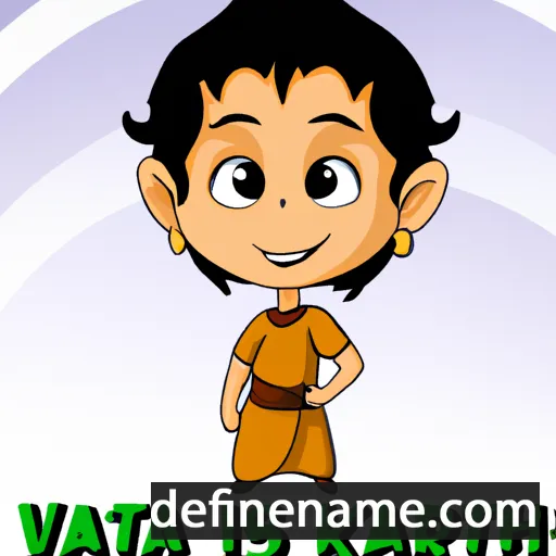 cartoon of the name Kshathra Vairya