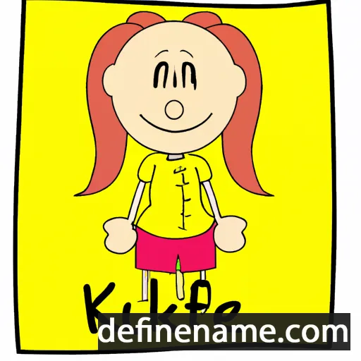 cartoon of the name Küllike