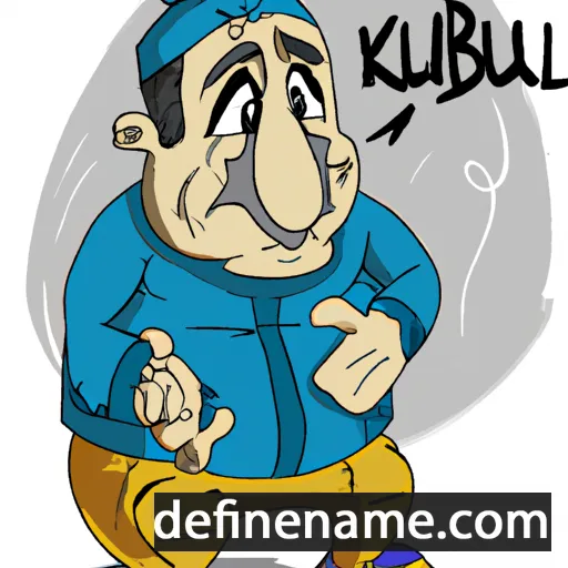 cartoon of the name Kublai