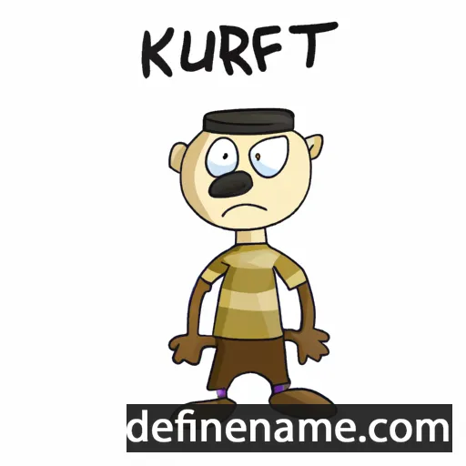 cartoon of the name Kudret