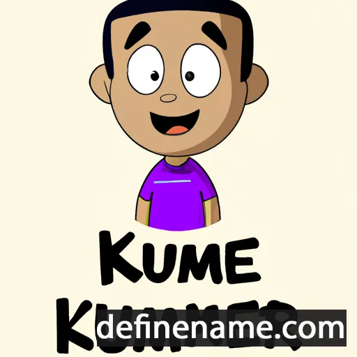 cartoon of the name Kumar