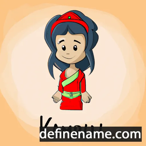 Kumari cartoon