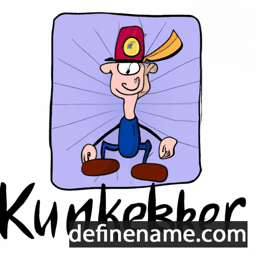 cartoon of the name Kunibert