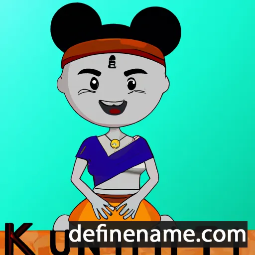 Kunti cartoon