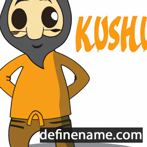 cartoon of the name Kurosh