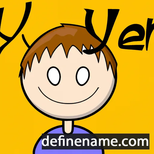 cartoon of the name Kyler