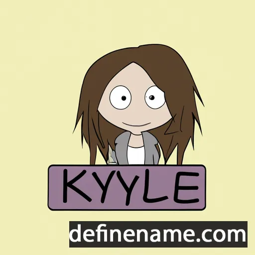 Kylie cartoon