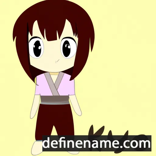 cartoon of the name Kyoko