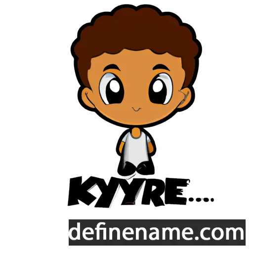 cartoon of the name Kyree