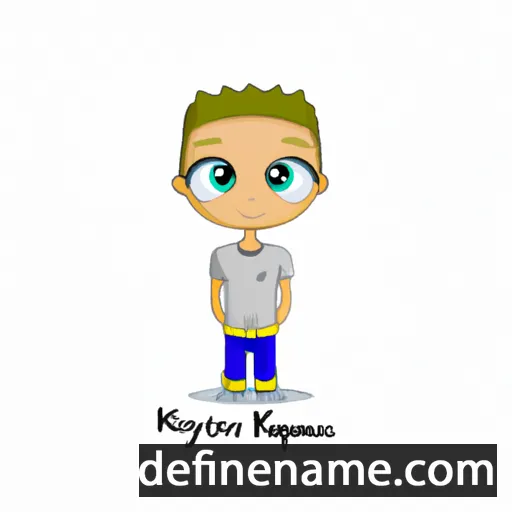 cartoon of the name Kyriakos