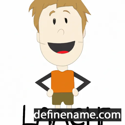 cartoon of the name Lachie