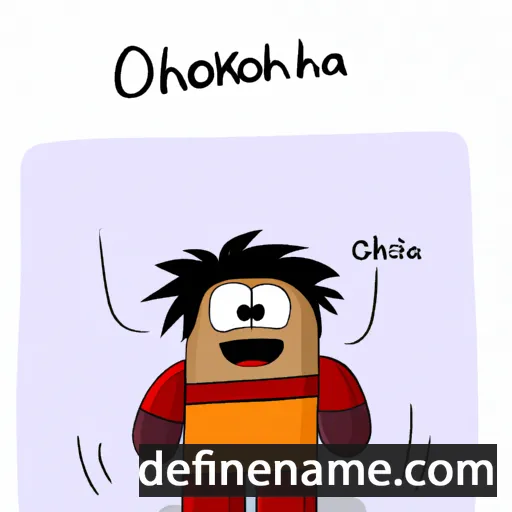 cartoon of the name Ó'kôhómôxháahketa