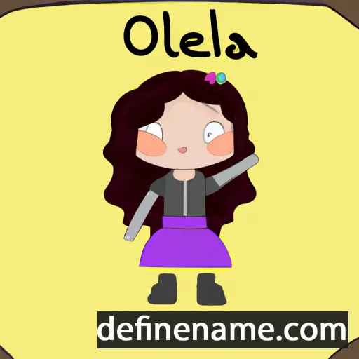 cartoon of the name Ófelía