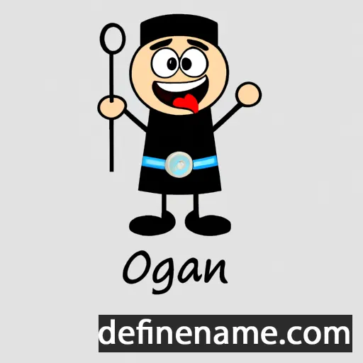 Ógán cartoon