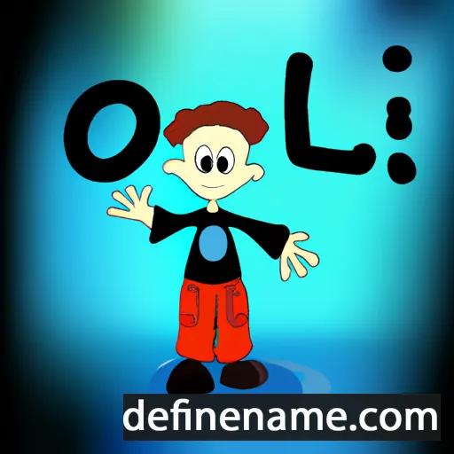 cartoon of the name Óli