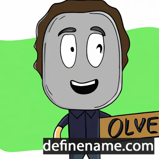 cartoon of the name Ólivar