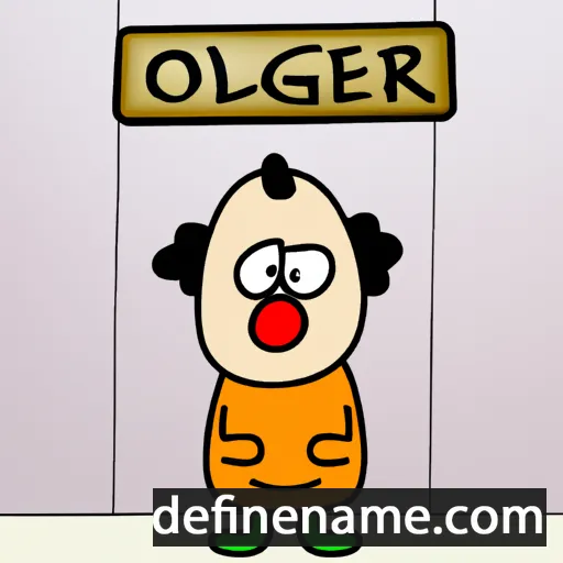 cartoon of the name Òlgerd