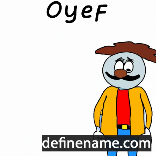 cartoon of the name Ögeday