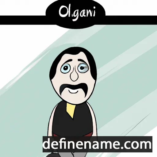 cartoon of the name Ögöljin